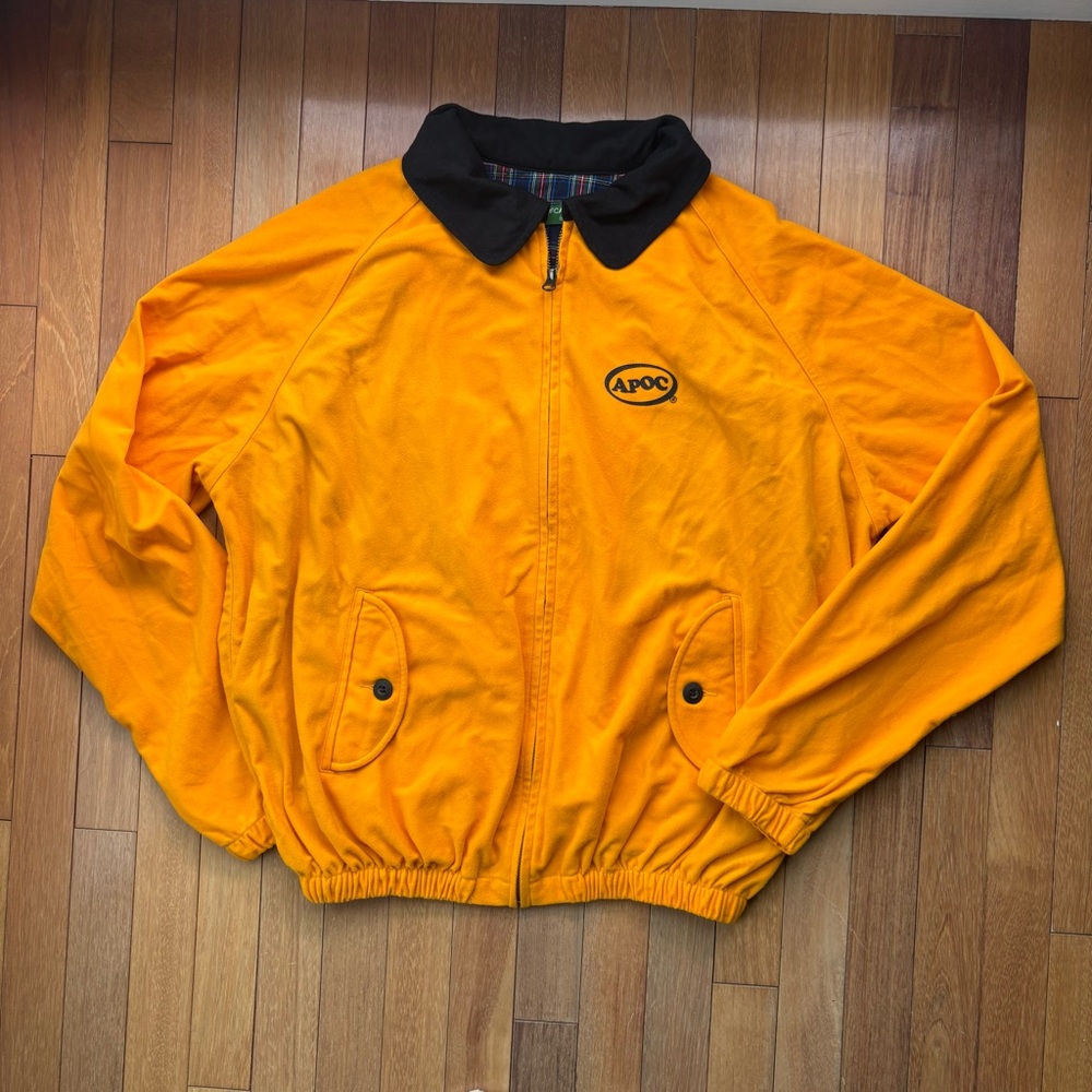 APIECEOFCAKE APOC Yellow Jacket BTS Jungkook Euphoria K-Pop Streetwear